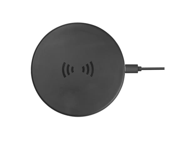 LogiLink PA0208, Innendørs, USB, 5 V, 1 A, Trådløs lading, Sort