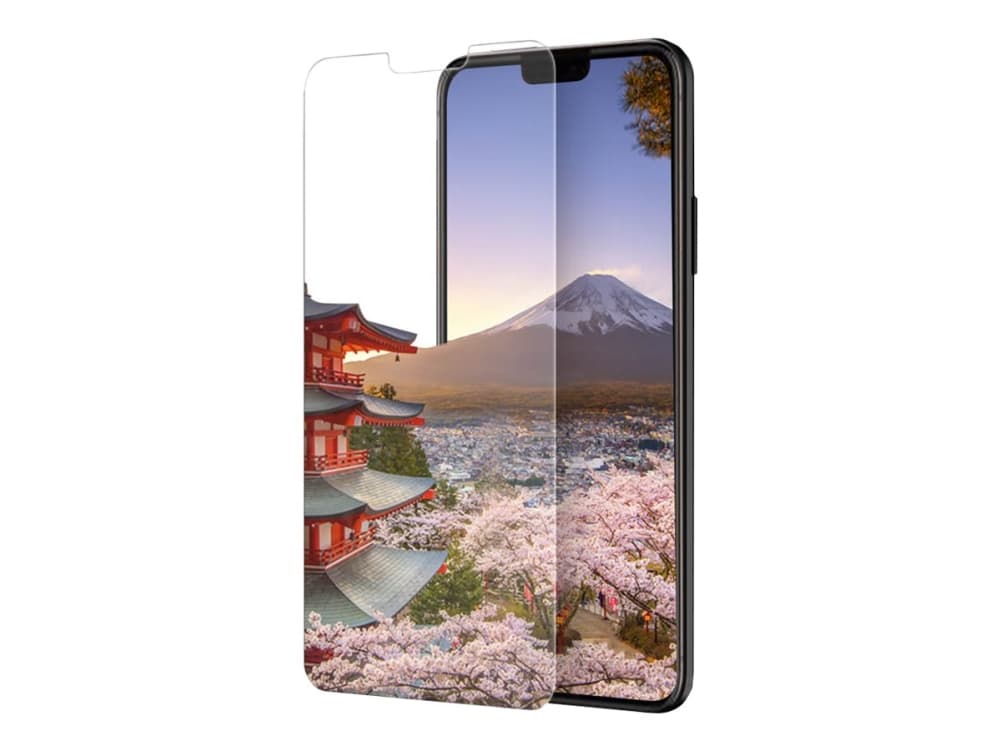 Eiger 2.5D Glass - Skjermbeskyttelse for mobiltelefon - 2.5D - blank - for Apple iPhone 11 Pro, X, XS