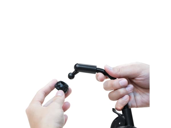 LogiLink AA0102, Mobiltelefon / smartphone, Passiv hållare, Bil, Svart