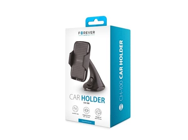 Forever T_0012222, Mobiltelefon/smarttelefon, Passiv holder, Bil, Svart