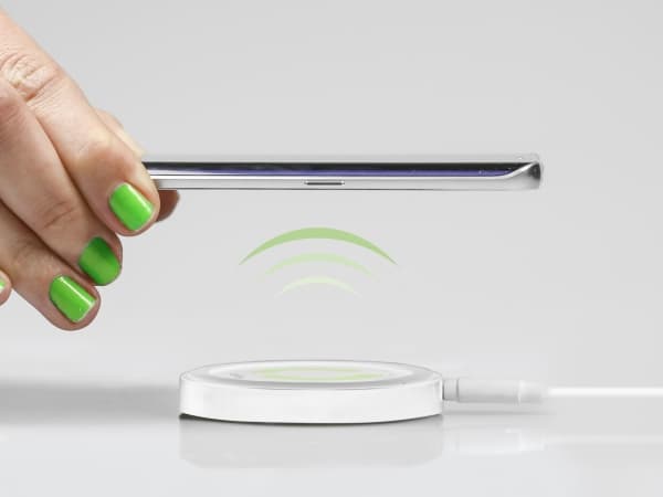 SBS TEWIRELESSCHG, Automatisk, Innendørs, Utendørs, USB, 1 m, Grå, Hvit