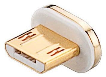 Gembird micro USB - magnetisk kontakt Sony White Gold (77550)