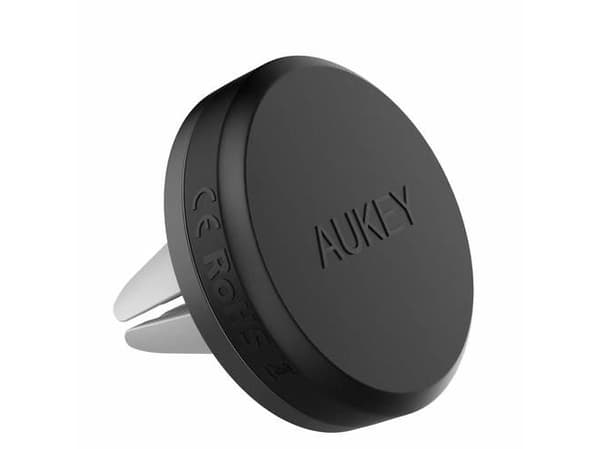 Aukey - Magnetisk fordonshållare för mobiltelefon Svart