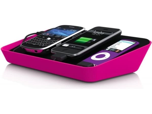 BlueLounge Refresh docking station docking station (microUSB, miniUSB, USB, 30-PIN) pink (RF-PNK)