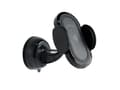 Miniatyrbilde 1 av 5: Gembird TA-CHWCQI-01, Mobiltelefon/smarttelefon, Aktiv holder, Bil, Sort