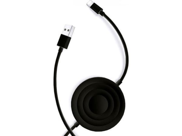 USAMS styring. induksjon US-CC096 10W med sort / svart CC96WH01 kabel