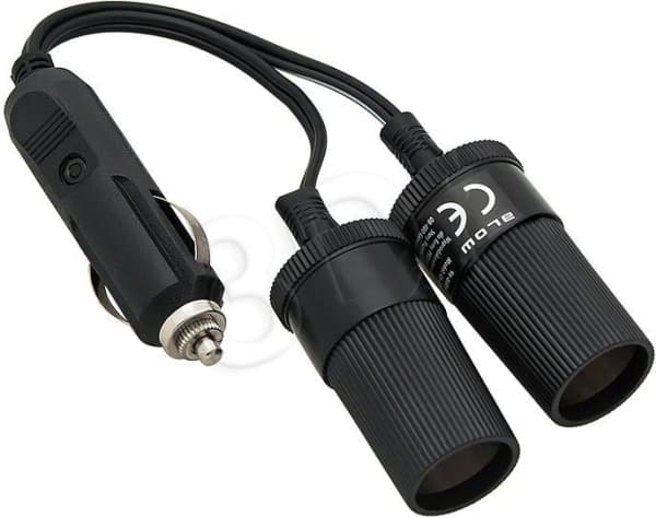 Puhallus savukkeensytyttimen jakaja 1XWT/2XGN + CS-25-kaapeli (5900804073765)
