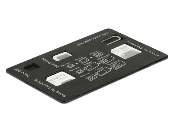 DeLOCK - SIM-kortadaptersats för mobiltelefoner