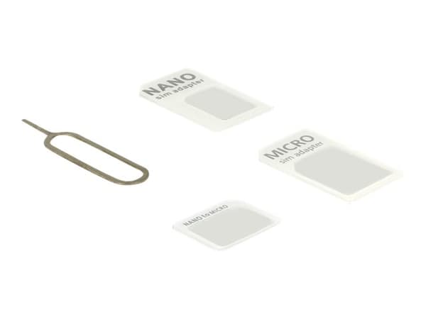 DeLOCK - SIM-kortadaptersats för mobiltelefoner
