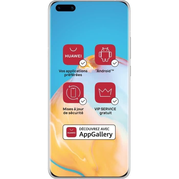 HUAWEI P40 Pro Elsa Gray 256 GB (Google-tjenester ikke integreret)
