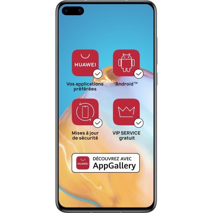 HUAWEI P40 Anna Gray 128 GB (Google-tjenester ikke integreret)