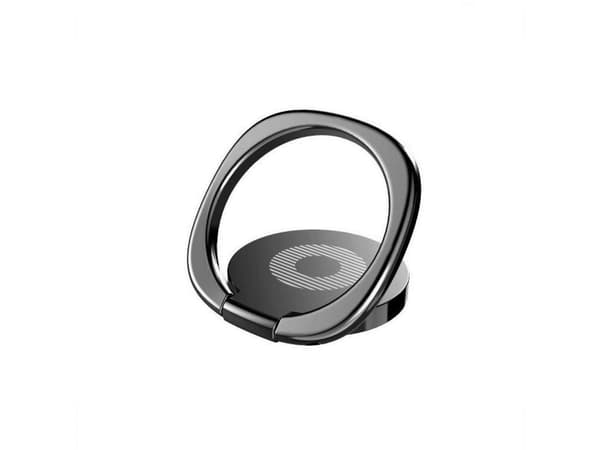Baseus Privity - Fingergrep/stativ for mobiltelefon - svart
