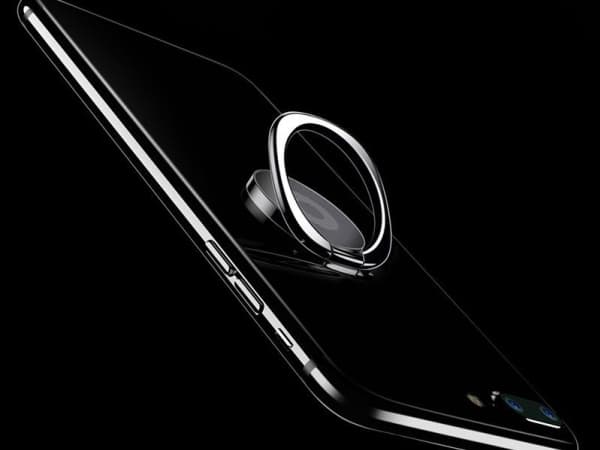 Baseus ring for a metal phone Desktop Bracket gold