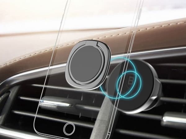 Baseus ring for a metal phone Desktop Bracket gold