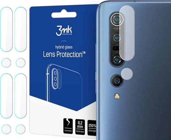 3MK 3MK Objektivskydd Xiaomi Mi 10 Pro Skydd för kameralins 4st