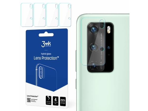 3MK Lens Protect Huawei P40 Pro Kameralinsebeskyttelse 4 stk