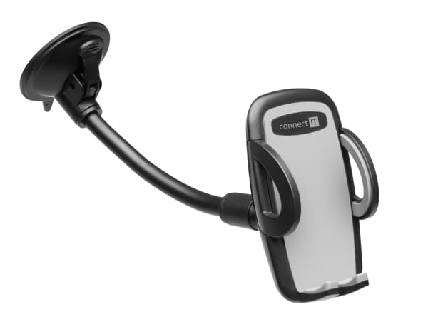 Connect IT CI-1114, Mobiltelefon / smartphone, Passiv hållare, Bil, Svart, Grå Svart, Grå