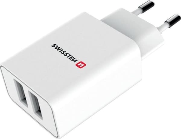 Swissten lader 2x USB-A 3 A (22051000)