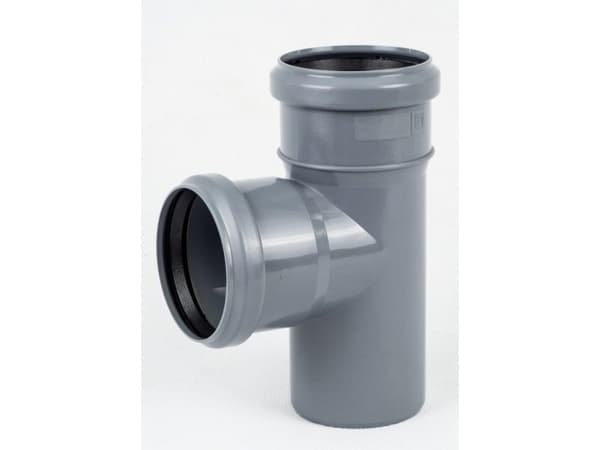 Onnline PP Tee grå 75 x 75mm 90 ° (CCP684)