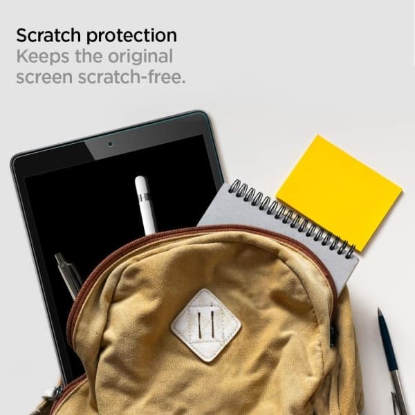 Spigen GLAS.tR Slim, Genomskinligt skärmskydd, 25,9 cm (10.2"), 9H, Polyetentereftalat (PET), Silikon, 100 g, 1 styck