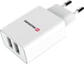 Pikkukuva 2 / 2: Swissten laturi 2x USB-A 2.1 A (22053000)