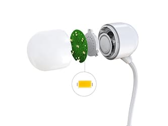 Terratec 324190, Hvid, Universel, 1 pære(r ), LED, 420 lm, D