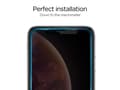 Pikkukuva 4 / 5: Spigen 063GL25234, Apple, iPhone XS, Musta, Läpinäkyvä, 1 kpl