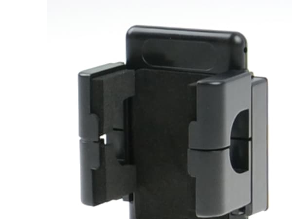 KRAM 65010, Mobiltelefon/smarttelefon, Passiv holder, Bil, Svart Sort