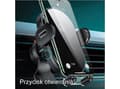 Pikkukuva 5 / 5: Usams holder USAMS US-CD132 15W Automatic induction holder for ventilation grille black/black CD132ZJ01