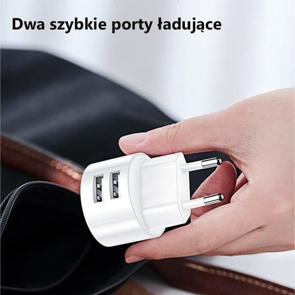 Usams T20 2x USB-A 2.1 A laturi (66164-uniw)
