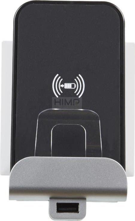 Legrand Niloe Step lader - induktiv lader + USB type A-kontakt 863039