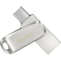 Miniatyrbild 1 av 4: SanDisk Ultra Dual Luxe USB-minne Mobil/Tablet Silver 512 GB USB-C® (USB 3.1 Gen 1)