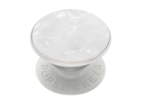 PopSockets Acetate, Matkapuhelin/älypuhelin, Helmi, Valkoinen