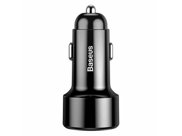 Baseus Magic 2x USB QC 3.0 45W autolaturi (musta)
