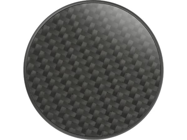 PopSockets Swappable PopGrip - Fingergrip/støtteben for mobiltelefon - kulstoffiber