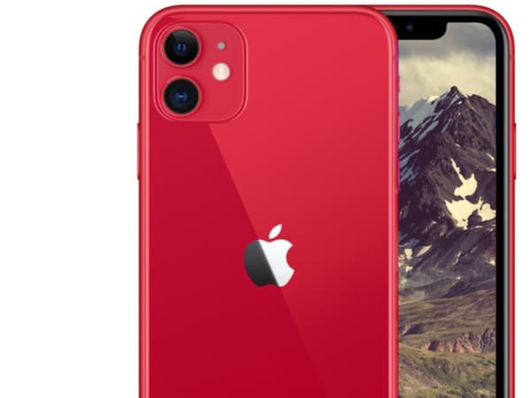 Apple iPhone 11 - 4G smarttelefon - dual-SIM - 256 GB - LCD-skjerm - 6,1 "- 1792 x 828 piksler - 2x bakkameraer 12 MP, 12 MP - frontkamera 12 MP - Rø