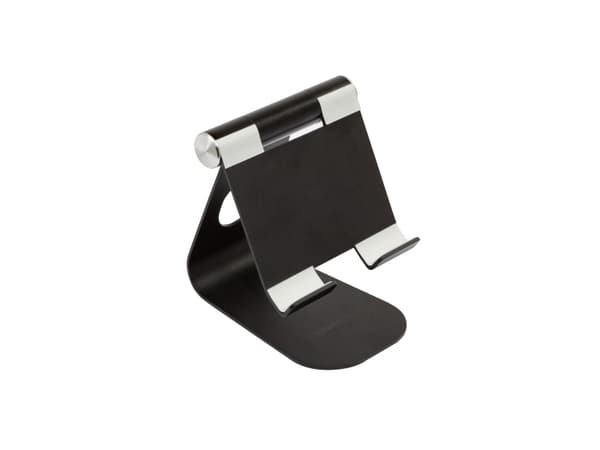 Terratec iTab M, Mobiltelefon/smarttelefon, Plate / UMPC, Passiv holder, Innendørs, Sort, Sølv Sort, Sølv