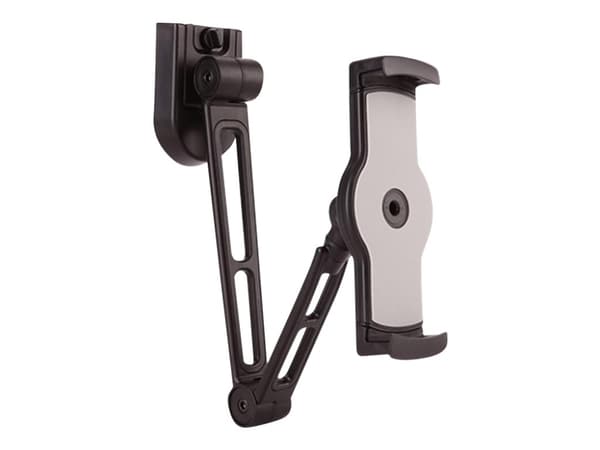 TECHly - Monteringssett (justerbar monteringsarm, nettbrettbøyle) - for nettbrett - plastikk, aluminium, stål - svart - skjermstørrelse: 4.7"-12.9" -