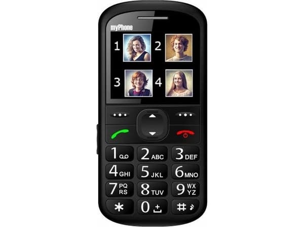 myPhone Halo 2 Svart mobiltelefon