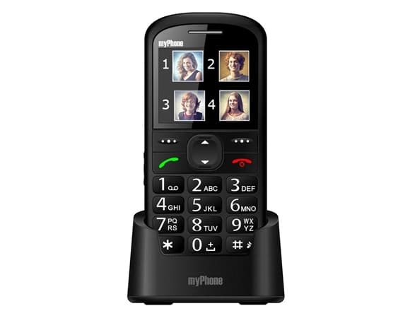 myPhone Halo 2 Svart mobiltelefon