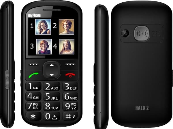 myPhone Halo 2 Svart mobiltelefon