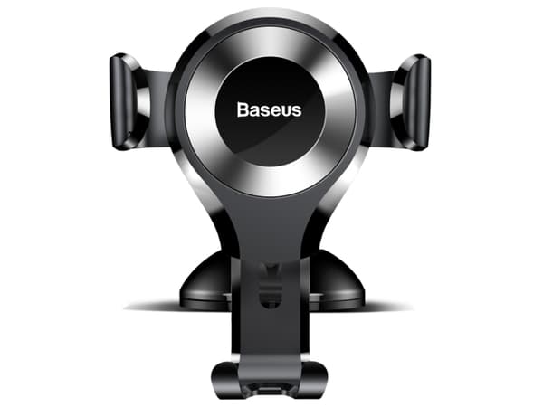 Baseus Osculum, Mobiltelefon / smartphone, Passiv hållare, Bil, Svart, Silver