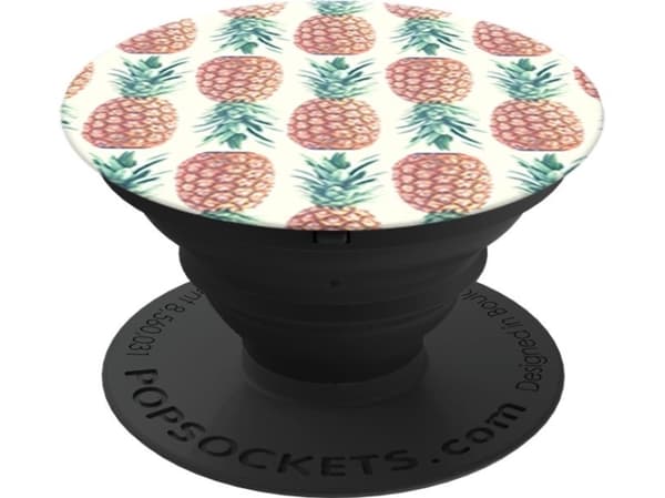PopSockets Pineapple Pattern, Matkapuhelin/älypuhelin, Musta, Ruskea, Vihreä, Valkoinen