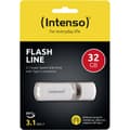 Miniatyrbild 2 av 4: Intenso Flash Line USB-minne Vit 32 GB USB 3.2 Gen 1