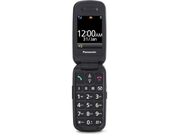 Panasonic KX-TU446 - Funktionstelefon - LCD-skärm - 320 x 240 pixlar - svart