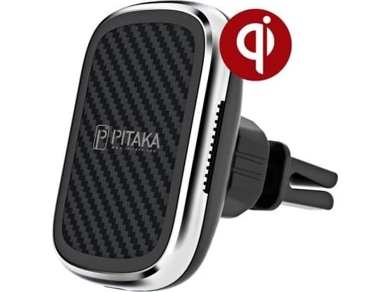 Pitaka CM3001Q, Automatisk, USB, Trådlös laddning, 1 m, Svart, Silver