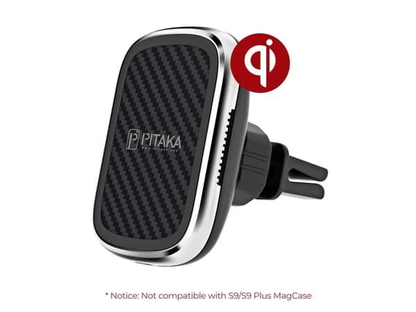 Pitaka CM3001Q, Automatisk, USB, Trådlös laddning, 1 m, Svart, Silver Svart, Silver