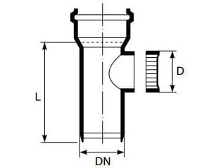 Magnaplast Cleanout HTRE 160 mm (12450)
