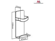 Maclean MC-755 - Holder for fjernkontroll
