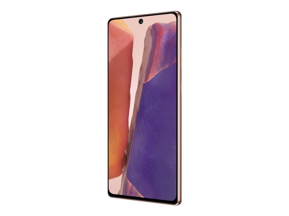 Samsung Galaxy Note20 - Pekskärmsmobil - dual-SIM - 4G LTE - 256 GB - 6.7" - 2400 x 1080 pixlar (393 ppi) - Super AMOLED Plus - RAM 8 GB 10 megapixla